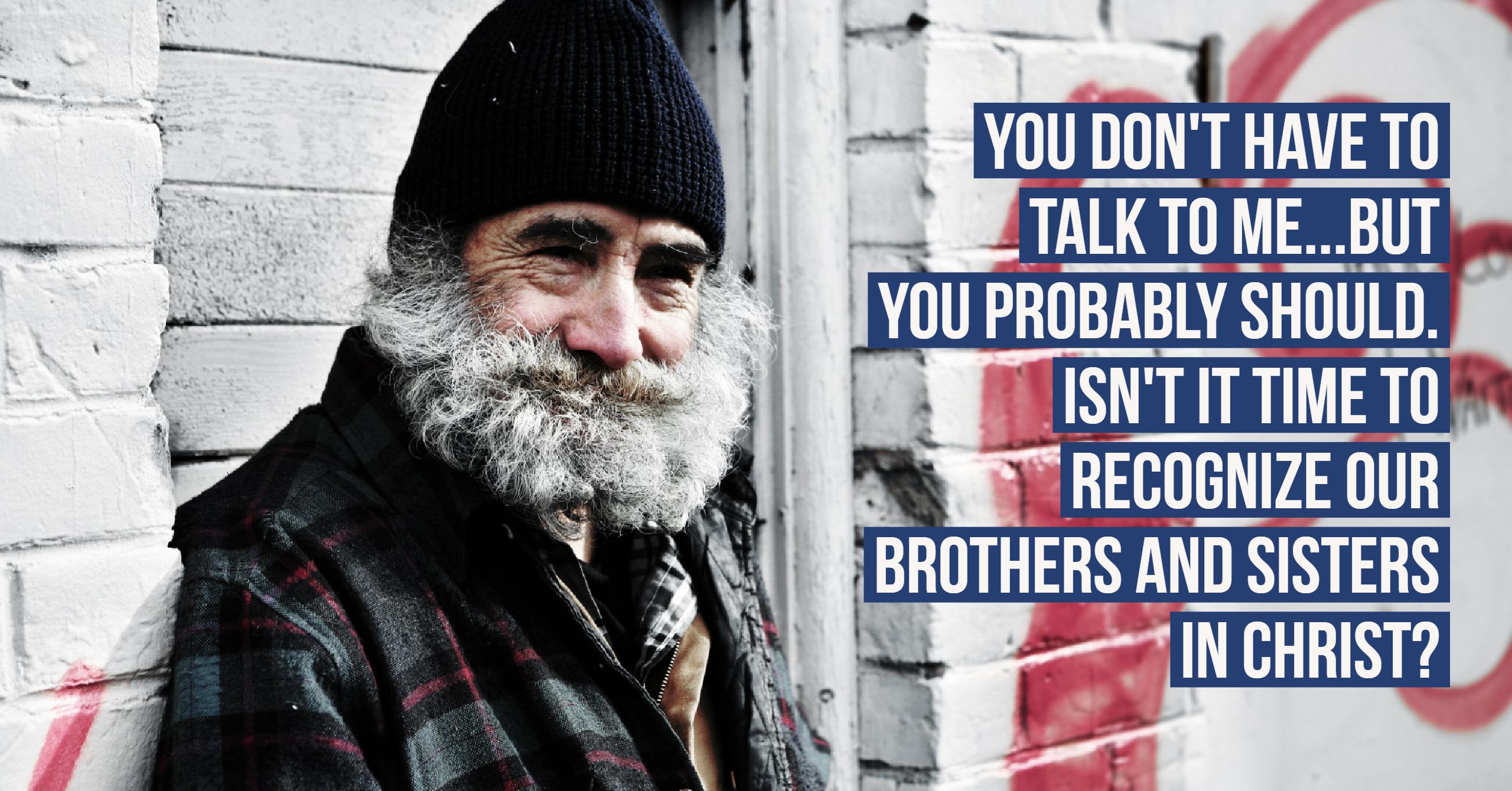 Homeless Man Image
