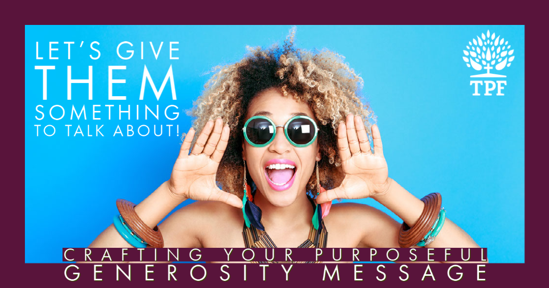 Generosity Message 2
